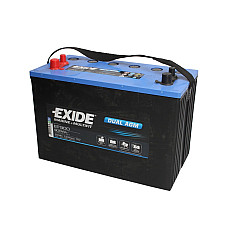 Baterie de alimentare Acumulator EXIDE 12V 100Ah/800A DUAL AGM MARINE/RV L+ borna standard + borna cu filet 330x173x240 B0 agm/aditional - auxiliar/pornire/utilizare multipla EXIDE EP900