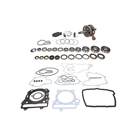 Set reparare de arbore cotit Kit reparatie motor tlok STD un set garnituri cu lagar cutie viteze rulment piston pompa apa si kit KTM EXC F XCF W 250 2007 2008 CHEIE RABBIT WR00035