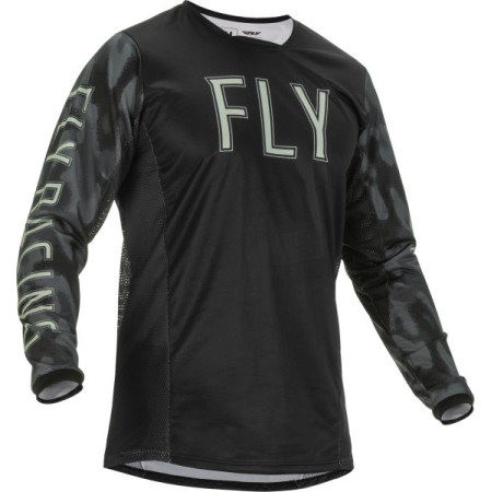 Camasa off-road T-shirt off road FLY RACING KINETIC S.E. TACTIC colour neagra/camo/grey size M FLY FLY 375-524M