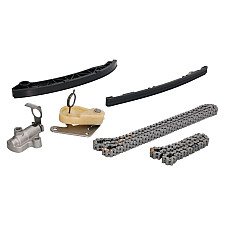 Chit lant de distributie Timing set chain + elements NISSAN JUKE PULSAR X-TRAIL III 1.6 06.10- HEPU HEP21-0575