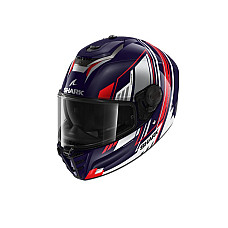 Cati integrale Casca casca cu fata intreaga SHARK SPARTAN RS BYHRON culoare albastru navy/gri/rosu marime XL SHARK HE8110E-BWU-XL