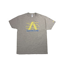 Tricouri si camasi T-shirt ADRENALINE colour grey type Men's size 2XL ADRENALINE A1140/22/30/2XL