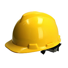 Protectie pentru cap Helmet colour: yellow four-point CARGOPARTS CARGO-KA-04/4PKT