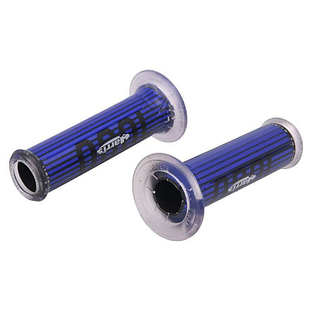 Miner Grips ghidon diametru 22 24mm lungime 120mm Culoare drum negru albastru gri Harri's buc ARIETE 01687 F CA