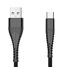 Cabluri USB si adaptoare USB cable/converter input: USB output: USB typ-C neagra 2m woven EXTREME MMT O173 KAB000266
