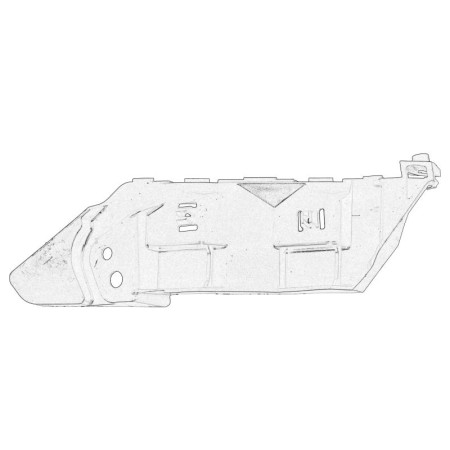 Suport, bara protectie Suport bara Fata Dreapta alunecare FIAT SEDICI SUZUKI SX4 1.5-2.0D 06.06- OE FIAT 71743041