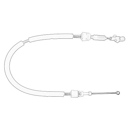 Cablu,transmisie manuala Gearshift level cable L selecting gears ALFA ROMEO MITO FIAT PUNTO 1.3D 12.13- OE FIAT 46337942