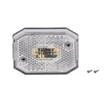 Lumina de delimitare Outline marker lights L/R FLEXIPOINT shape: rectangular white height 64mm width 44mm depth 28mm surface FLEXIPOINT ASPOCK A21-6512-004
