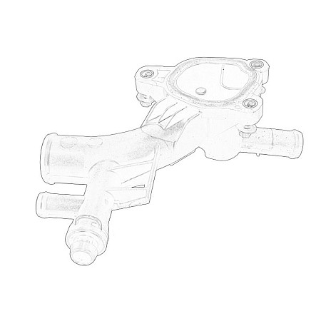 Colector de apa Cot OE OPEL 25193922