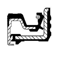 Etansare ulei, transmisie automata Gearbox seal/leak stopper 105x135x13/17 ZF T 557 T 7100 L T 7113 L CORTECO CO12018854B