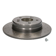 Disc frana Brake disc BREMBO Xtra 1pcs Drilled rear  L/R outer diameter 278 mm thickness 9 mm MERCEDES 124 T-MODEL S124 C CL203 C T-MODEL S202 C W202 1.6-4.2 09.85-06.11 BREMBO 08.5178.3X
