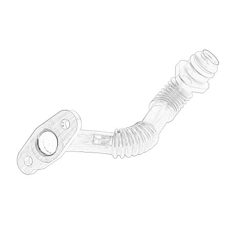 Conducta ulei, incarcare Turbocharger oil return pipe FORD C-MAX II FOCUS III GALAXY III KUGA II KUGA III MONDEO V S-MAX 1.5/1.5D 09.14- OE FORD 1897340