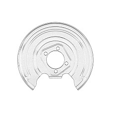 Protectie stropire,disc frana Brake disc cover rear R TOYOTA AURIS 2.0D 10.06-09.12 OE TOYOTA 47881-12070