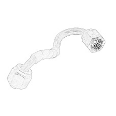 Conducta de inalta presiune, inst. de injectie CR system high pressure fuel hose 1 FORD FOCUS IV GALAXY III MONDEO V S-MAX TOURNEO CUSTOM V362 TRANSIT CUSTOM V362 TRANSIT V363 2.0D 12.15- OE FORD 2215510