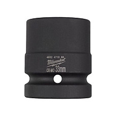 "Tubulare si accesorii Socket impact Hexagonal 1"" enhanced durability metric size: 33 mm length: 66 mm" MILWAUKEE 4932471666