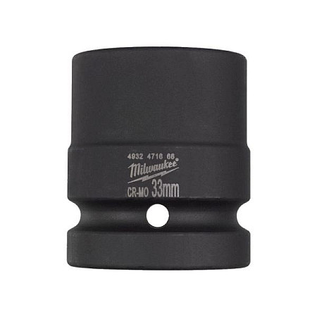 "Tubulare si accesorii Socket impact Hexagonal 1"" enhanced durability metric size: 33 mm length: 66 mm" MILWAUKEE 4932471666