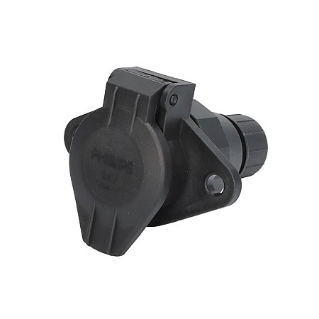 Dulie Plug-in socket TYP N men&#039;s number of pins/number of active pins 7 24V plastic screwed contacts PHILLIPS B201-3-2-01-1001