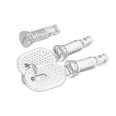 Set cilindru inchidere Incuietoare usa IVECO DAILY II 01.89-08.98 OEM 1905812Z