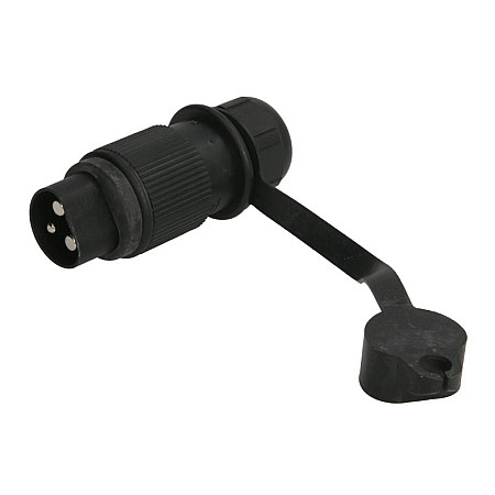 Dulie Wire plug number of pins: 3 plug shape: oval 9680 6/12/24V plastic JAEGER 251247EJ