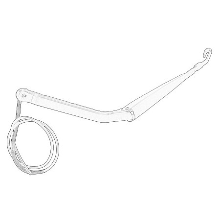 Brat ghidaj, stergator parbriz Bratul stergatorului MAN OE M.A.N. 81.26430.6072MAN