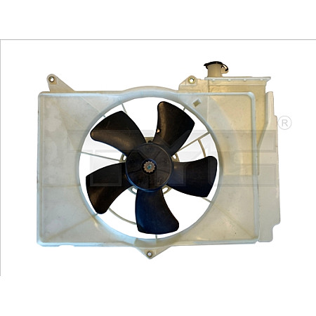 Ventilator, radiator Ventilator radiator Dreapta cu carcasa  TOYOTA YARIS YARIS VERSO 1.4D 09.00-09.05 TYC TYC 836-0021