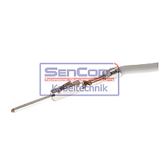 Cablu reparare Set cu 10 furtunuri Cupru / Silicon sectiune transversala: 05mm lungime: 03m AMP Tyco MQS SENCOM SENSKR1011