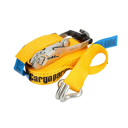 Chinga fixare Transporting belt 10m/95+05m rated voltage power Stf: 300daN strength: 2000/4000daN with a a ratchet CARGOPARTS PK10M-01-4T