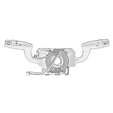 Comutator coloana directie Comutator combinat sub volan fara lumini automate gri pentru controlul distantei pentru controlul tractiunii CITROEN JUMPER FIAT DUCATO PEUGEOT BOXER 04.06- OE FIAT 735469478