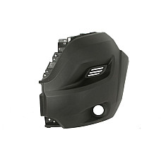 Colt bara Bumper corner front L with fog lamp holes neagra TUV  CITROEN JUMPER FIAT DUCATO PEUGEOT BOXER 06.14-12.17 BLIC 5510-00-2098911BQ