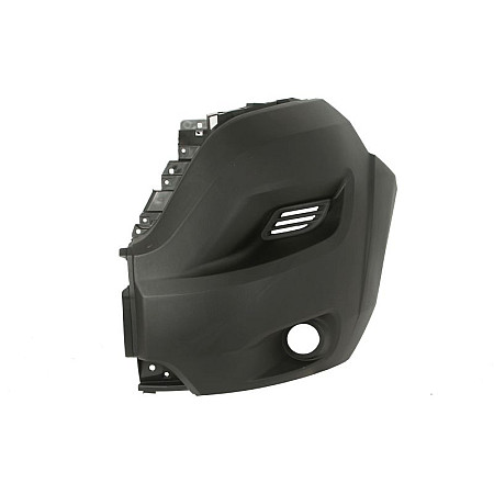 Colt bara Bumper corner front L with fog lamp holes neagra TUV  CITROEN JUMPER FIAT DUCATO PEUGEOT BOXER 06.14-12.17 BLIC 5510-00-2098911BQ