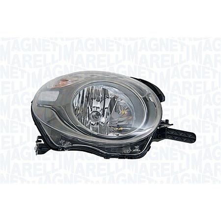 Far Lampa frontala Stanga halogen H7/WY21W electric bec culoare semnalizator: portocaliu FIAT 500L 06.17- MAGNETI MARELLI 712475331129