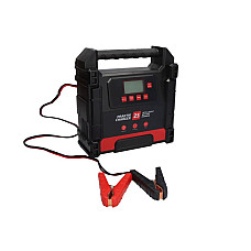Aparat de incarcat bateria de acumulatori Battery charger PRAKTIK CHARGER 25 LCD charging voltage: 12/24 V IDEAL charging current: 25A power supply: 230V battery type: AGM/EFB/GEL/LiFePO4/MF/WET IDEAL PCHARGE25