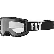 Ochelari de soare si protectie Motorcycle goggles FLY RACING FOCUS colour neagra/white size OS FLY FLY 37-51131