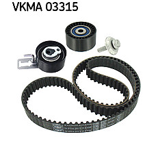 Set curea de distributie Timing set belt+ sprocket VOLVO C30 S40 II S60 II S80 II V40 V50 V60 I V70 III CITROEN BERLINGO BERLINGO MULTISPACE BERLINGO/MINIVAN C3 II C3 PICASSO 1.4D/1.5D/1.6D 08.05- SKF VKMA 03315
