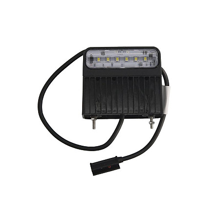 Iluminare numar de circulatie Licence plate lamp REGPOINT II LED 12/24V 83x45x100mm hose length: 500mm connector: CLICK-IN ASPOCK A36-3864-007