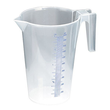 Galeata/Container/Castron Sealey ulcior transparent cu o lingura de 2l SEALEY SEA JT2000