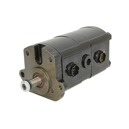 Pompa hidraulica cutie de viteze Hydraulic toothed pump double 82/10cm/rev MASSEY FERGUSON 265 S 285 S 398 HATTAT 1PN/1PN/254