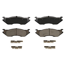 Set placute de frana Fata EN no ECE R90 certification DODGE DURANGO RAM 1500 RAM 2500 FORD USA EXPEDITION F-150 F-250 LINCOLN NAVIGATOR 3.7-7.3D 09.94-12.10 USA BCD966AT