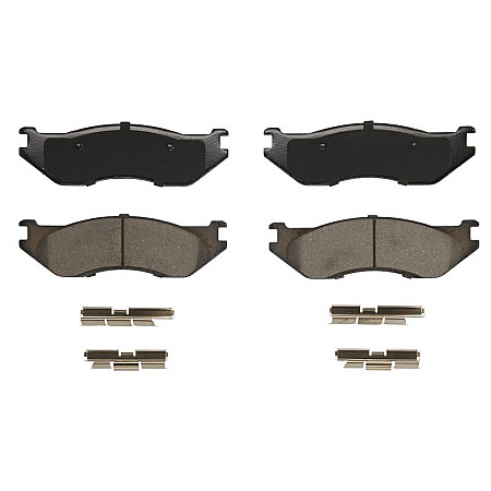 Set placute de frana Fata EN no ECE R90 certification DODGE DURANGO RAM 1500 RAM 2500 FORD USA EXPEDITION F-150 F-250 LINCOLN NAVIGATOR 3.7-7.3D 09.94-12.10 USA BCD966AT
