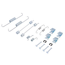 Set accesorii, sabot de frana Set de montaj pantofi de frana SUBARU FORESTER SUZUKI GRAND VITARA I 1.6-2.5 03.98- QUICK BRAKE QB105-0038