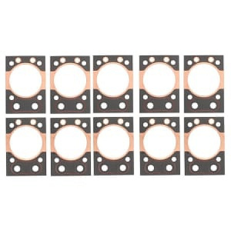 Garnitura chiulasa (10 pcs. pack; copper; price per 10 pcs; silicone; with fittings) URSUS 360 - ENGITECH ENT010765