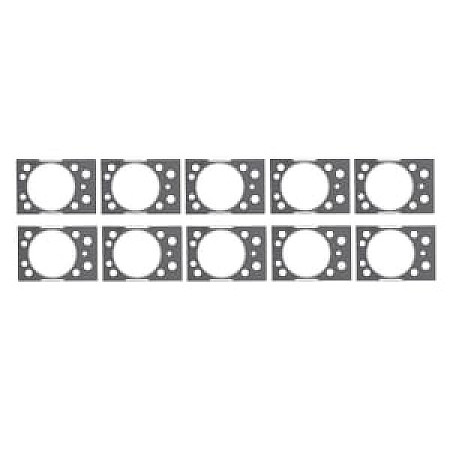 Garnitura chiulasa (thickness: 1,5mm 10 pcs. pack; price per 10 pcs; with fittings) ZETOR 5211, 5245, 6211, 6245, 7211, 7245, 7245 H, 7711, 7745 - ENGITECH ENT010783