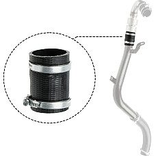 Furtun ear supraalimentare intercooler diametru 46mm lungime 85mm negru FORD C-MAX FOCUS C-MAX FOCUS II 2.0D 10.03-09.12 GATES GAT09-0664