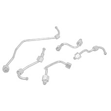 Furtun combustibil IVECO conductele de combustibil stabilite OE FIAT 504104895