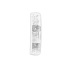 Stop spate lampa spate IVECO IVECO DAILY  2006 drept fisierele blocate de 35 tone OE IVECO 69500590