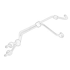 Conducta de inalta presiune, inst. de injectie Set conducte injector 3-4 OE PEUGEOT 1570G5