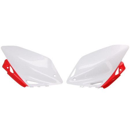 Kituri de plastic Side panels colour Red/White HONDA CRF 450 2007-2008 CEMOTO 8603900011 CEM
