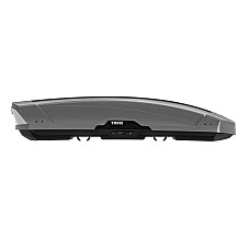 Cutie pavilion Roof box Motion XT XXL way of opening: from both sides colour: titanium glossy capacity: 610 l 232x95x47 cm 5-7/3-5 payload: 75 kg weight: 255 kg. THULE 6976 adapter required for SlideBar b THULE THU 629900