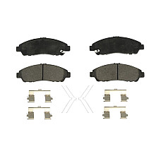 Set placute de frana Fata EN no ECE R90 certification ACURA MDX RLX HONDA PILOT 3.0-3.7 10.06- USA BCD1378AT