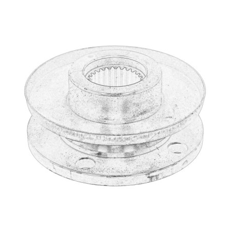 Articulatie, cardan Propeller shaft elastic coupling IVECO OE IVECO 7186614